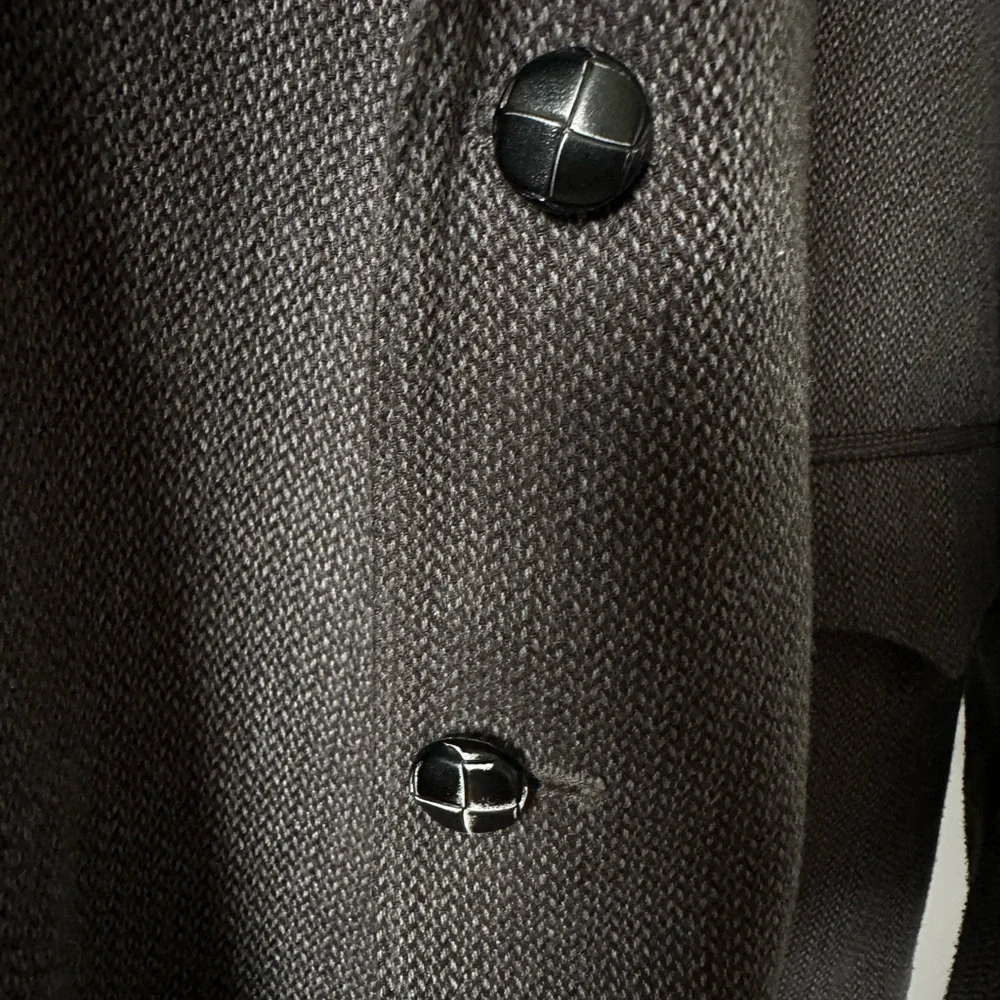 Vintage Grand Entry Western Sport Coat  jacket Men size 48R Grey Pointed Pockets